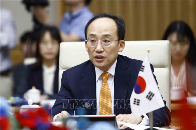 RoK Deputy Prime Minister Choo Kyung-hoi. VNA Photo: An Đăng
