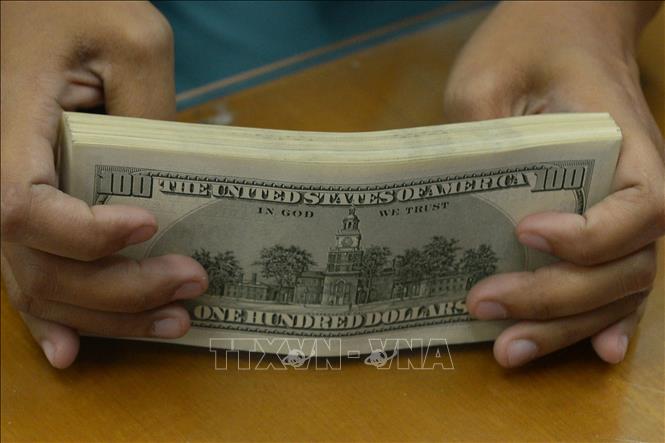 Đồng 100 USD. Ảnh: AFP/TTXVN