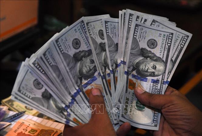 Đồng 100 USD. Ảnh: AFP/TTXVN