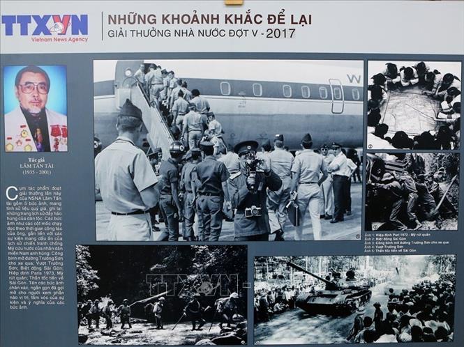 Rất nhiều tác phẩm ảnh trở thành tư liệu vô giá, là bằng chứng lịch sử…, nhiều tác phẩm đã được tặng giải thưởng Hồ Chí Minh và Giải thưởng Nhà nước về văn học nghệ thuật. Ảnh: TTXVN