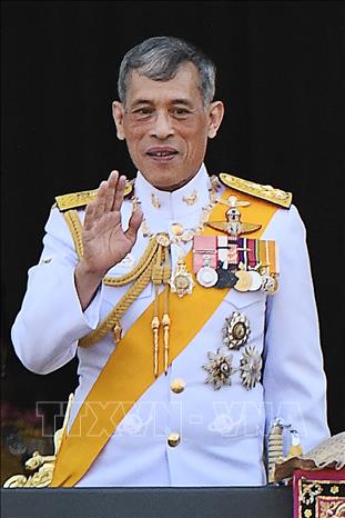 (tư liệu) Nhà vua Thái Lan Maha Vajiralongkorn . Ảnh: AFP/TTXVN