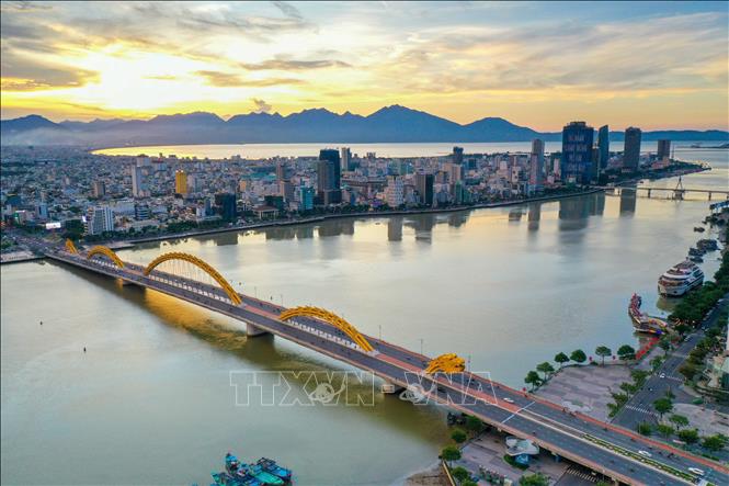A view of Da Nang city. VNA Photo: Trần Lê Lâm 