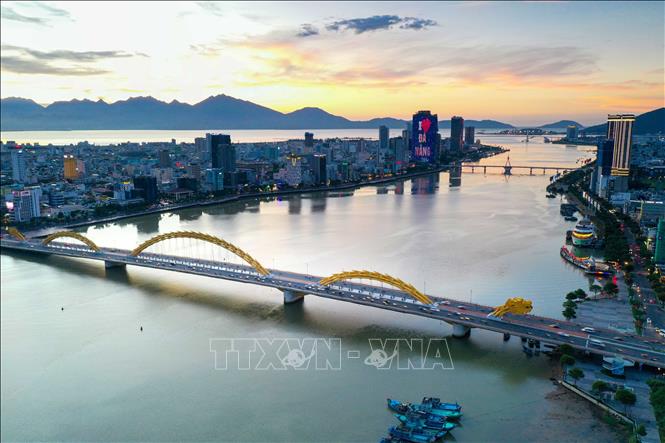 A view of Da Nang city. VNA Photo: Trần Lê Lâm 