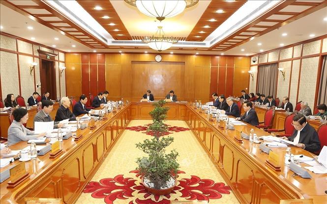 A view of the meeting. VNA Photo: Trí Dũng 