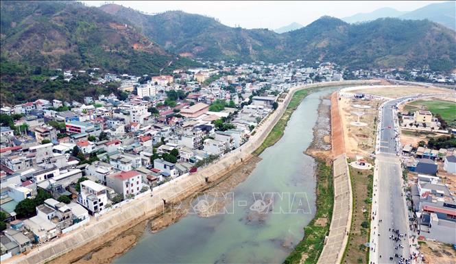 Trong ảnh: Một góc huyện Sông Mã, tỉnh Sơn La. Ảnh: Quang Quyết-TTXVN
