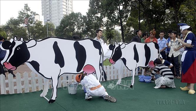 Du khách và người dân tham dự và vui chơi trong chương trình 