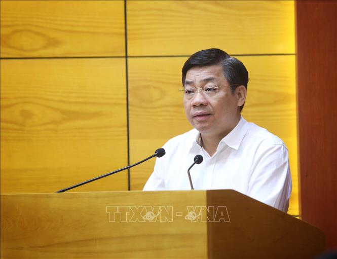 Trong ảnh: Bí thư Tỉnh ủy tỉnh Bắc Giang Dương Văn Thái phát biểu chỉ đạo tại Hội nghị. Ảnh: Danh Lam-TTXVN