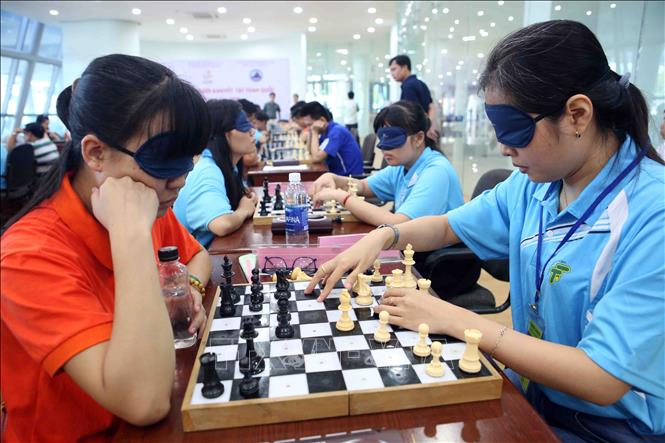 Vận động viên khuyết tật tự tin tranh tài vui tươi và sôi nổi ở các nội dung thi đấu tại Hội thi Thể thao Người khuyết tật toàn quốc lần thứ VI, năm 2018 (Đà Nẵng, 7/2018). Ảnh: Trần Lê Lâm - TTXVN