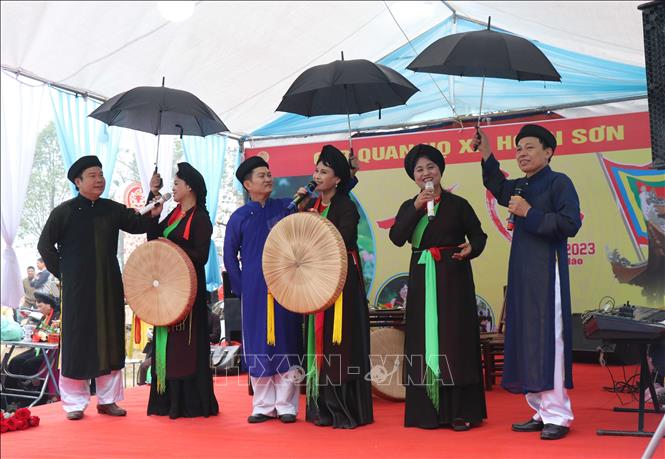 Văn hóa soi đường: Dân ca Quan họ Bắc Ninh trường tồn và lan tỏa - Ảnh ...