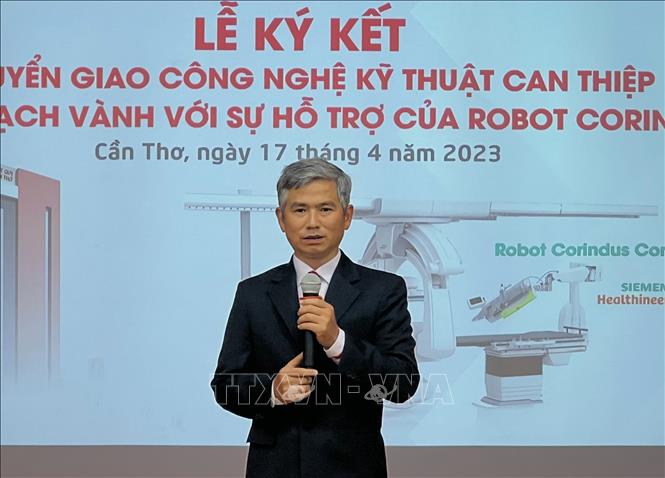 Việt Nam chính thức góp mặt trong danh sách các quốc gia can thiệp mạch  vành có sự hỗ trợ của robot - Ảnh thời sự trong nước - Văn hoá &