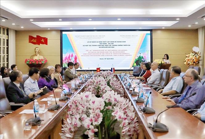 Trong ảnh: Quang cảnh buổi lễ. Ảnh: Như Quỳnh - TTXVN phát