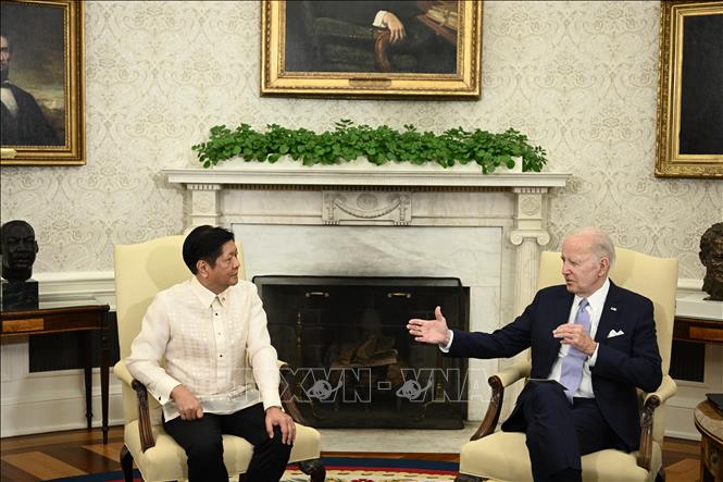 Ngày 30/4/2023, Tổng thống Philippines Ferdinand Marcos Jr đã lên đường thăm chính thức Mỹ trong chuyến thăm kéo dài 4 ngày, dự kiến mang lại nhiều thỏa thuận về hợp tác kinh tế, cũng như tăng cường quân sự giữa hai nước. Theo tuyên bố chung được đưa ra sau cuộc gặp thượng đỉnh ngày 1/5, Tổng thống Philippines Ferdinand Marcos Jr và người đồng cấp Mỹ Joe Biden đã 