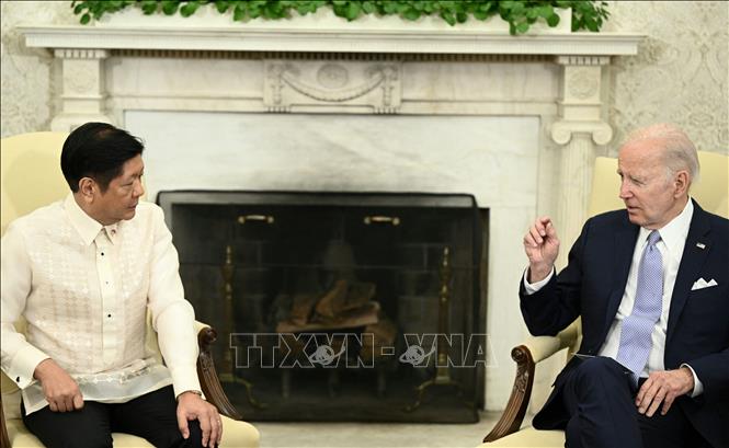Ngày 30/4/2023, Tổng thống Philippines Ferdinand Marcos Jr đã lên đường thăm chính thức Mỹ trong chuyến thăm kéo dài 4 ngày, dự kiến mang lại nhiều thỏa thuận về hợp tác kinh tế, cũng như tăng cường quân sự giữa hai nước. Theo tuyên bố chung được đưa ra sau cuộc gặp thượng đỉnh ngày 1/5, Tổng thống Philippines Ferdinand Marcos Jr và người đồng cấp Mỹ Joe Biden đã 