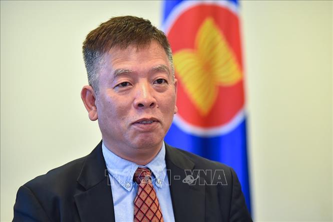 Đại sứ Vũ Hồ, Quyền Trưởng SOM ASEAN. Ảnh: TTXVN/phát