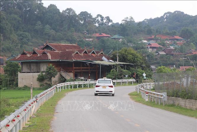 Diện mạo bản Kéo (xã Pá Khoang, thành phố Điện Biên Phủ, tỉnh Điện Biên). Ảnh: Xuân Tiến – TTXVN 