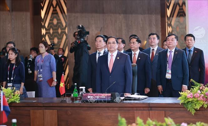 PM Pham Minh Chinh attends the opening ceremony. VNA Photo: Dương Giang