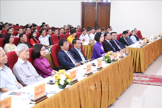 Trong ảnh: Các đại biểu tham dự buổi lễ. Ảnh: Minh Đức - TTXVN
