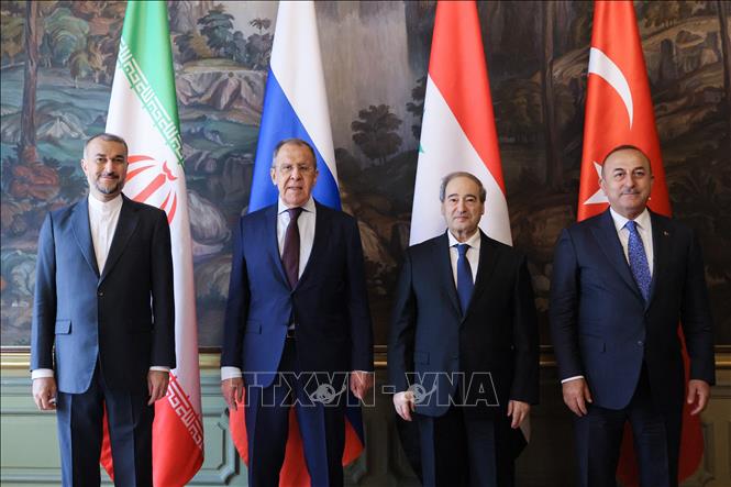 Thổ Nhĩ Kỳ Và Syria Thống Nhất Giải Pháp Tiến Tới Bình Thường Hóa Quan Hệ -  Ảnh Thời Sự Quốc Tế - Chính Trị-Quân Sự - Thông Tấn Xã Việt Nam (Ttxvn)