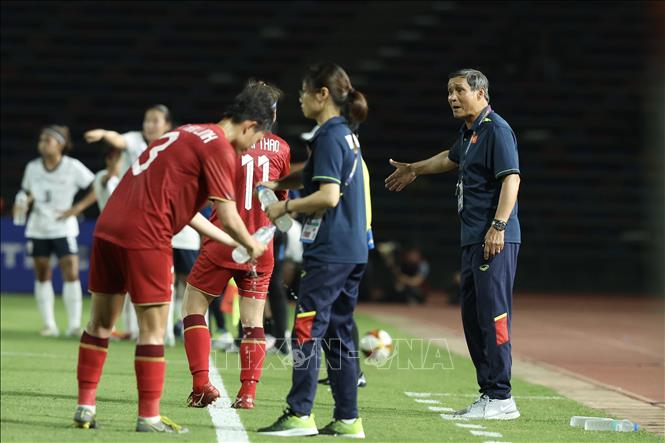 Vietnam's head coach Mai Duc Chung. VNA Photo
