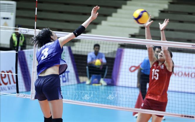 Thanh Thúy (3) đã có một trận chung kết 