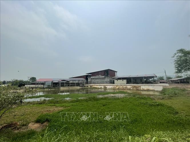 Dự án Nhà máy nước sạch Nam Nga Sơn (xã Nga Thắng, huyện Nga Sơn) đã được UBND tỉnh Thanh Hóa điều chỉnh chủ trương đầu tư 2 lần, đến nay vẫn còn dang dở. Ảnh: Hoa Mai - TTXVN