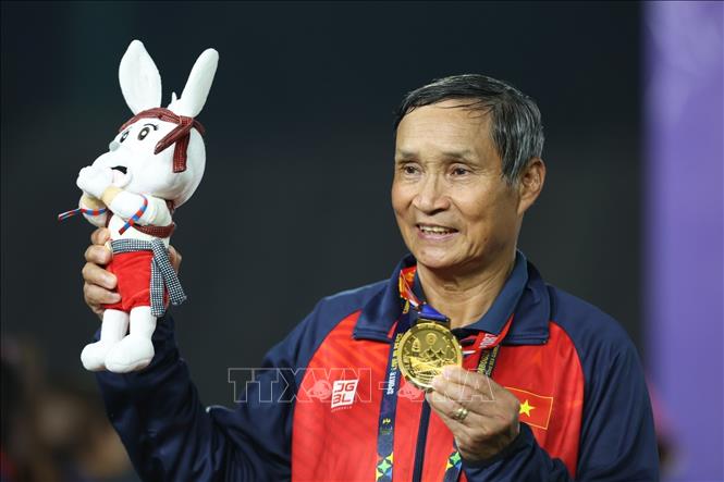 Head coach of the Vietnamese women’s football team Mai Duc Chung. VNA Photo