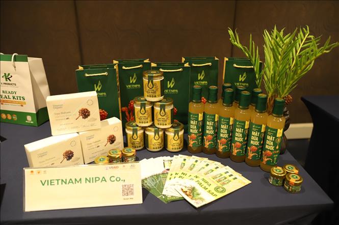 Vietnamese products at the Thaifex Anuga 2023. VNA Photo: Huy Tiến