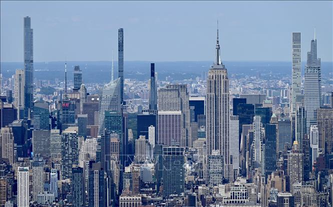 Các tòa nhà cao tầng tại New York, Mỹ. Ảnh: AFP/TTXVN

