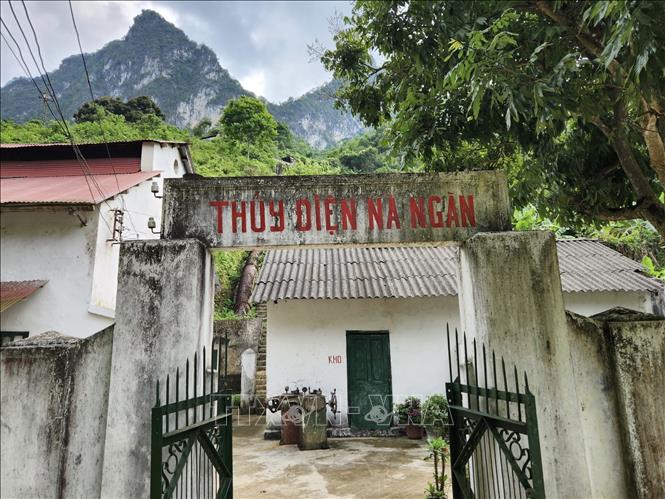 Trong ảnh: Thuỷ điện Nà Ngàn là một trong những nhà máy thuỷ điện được xây dựng sớm nhất tại Việt Nam. Ảnh: Chu Hiệu-TTXVN
