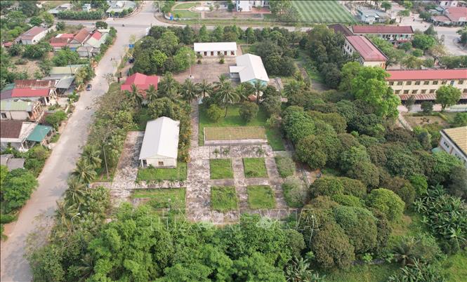 Trụ sở khu Chính phủ Cách mạng lâm thời Cộng hòa miền Nam Việt Nam nhìn từ trên cao. Ảnh: Thanh Thủy-TTXVN