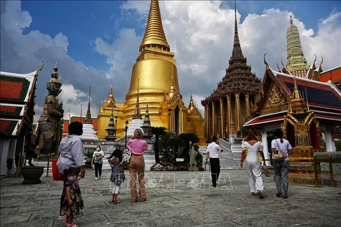 (Tư liệu) Khách du lịch tại Bangkok, Thái Lan. Ảnh: AFP/TTXVN