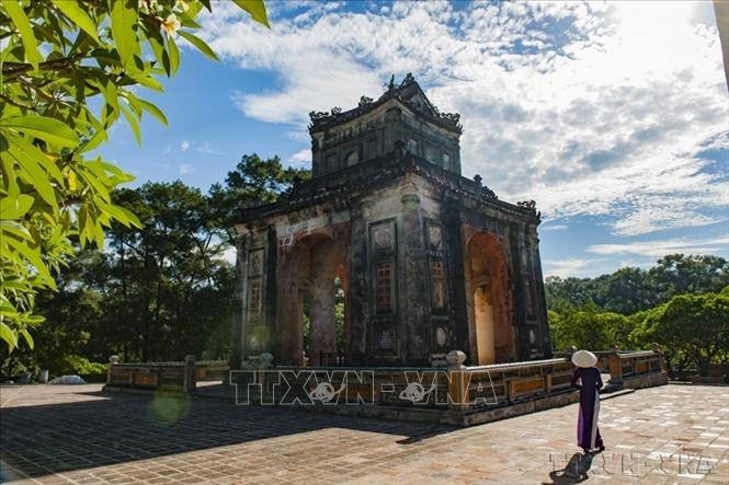 Lăng Tự Đức (Khiêm Lăng) - Đây là một trong những công trình đẹp nhất của kiến trúc cung đình thời Nguyễn. Ảnh: Minh Đức – TTXVN

