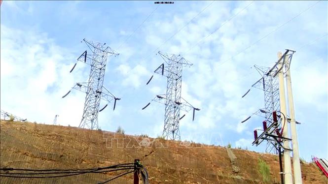 Toàn cảnh dự án thủy điện Hồi Xuân ngừng thi công do thiếu vốn. Ảnh: TTXVN phát