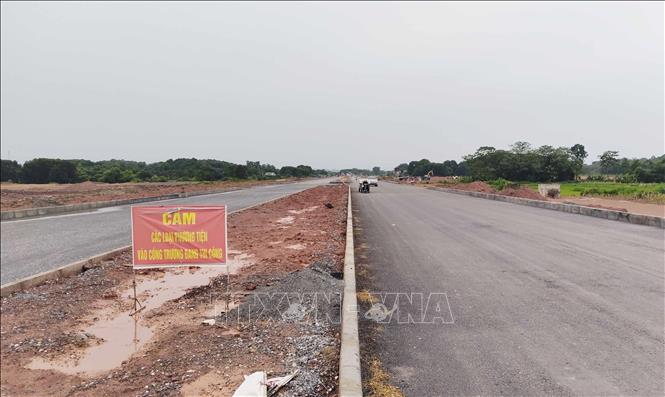 Trong ảnh: Tổng mức đầu tư cho dự án hơn 700 tỷ đồng với thời gian thực hiện Dự án từ quý II/2021 đến quý II/2025. Ảnh: Quân Trang - TTXVN 
