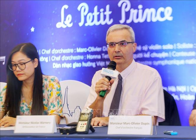Ngài Nicolas Warnery, Đại sứ Pháp tại Việt Nam phát biểu. Ảnh: Tuấn Đức - TTXVN