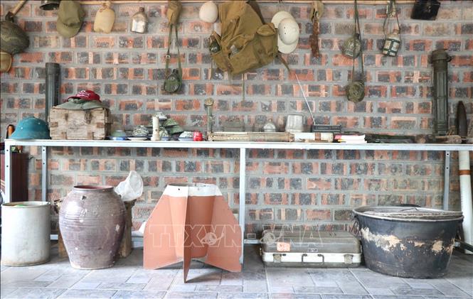 Những kỷ vật được trưng bày trong 