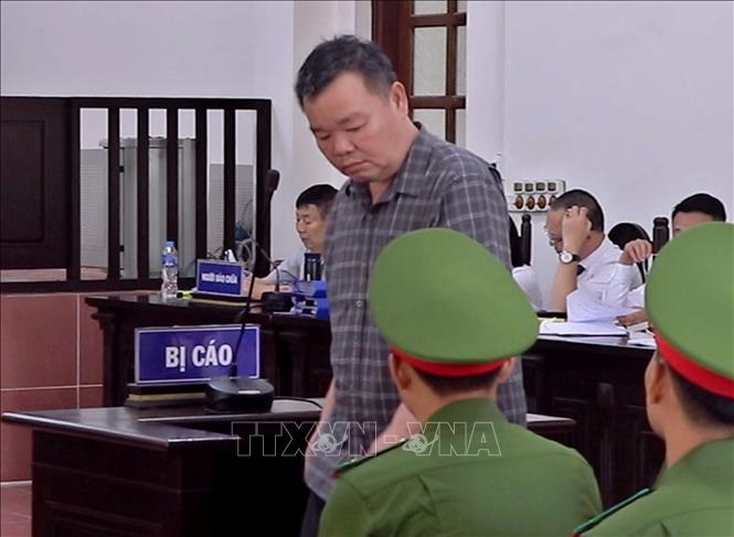 Trong ảnh: Bị cáo Nguyễn Đồng tại phiên tòa sơ thẩm. Ảnh: Thanh Hải - TTXVN 