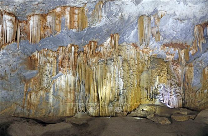Thien Duong (Paradise) cave in Phong Nha-Ke Bang National Park. VNA Photo