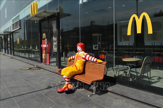 Một cửa hàng McDonald's tại Ahmedabad, Ấn Độ. Ảnh: AFP/TTXVN