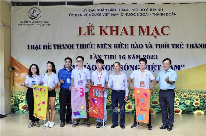 The annual summer camp for OV young people kicks off. VNA Photo: Hồng Giang 