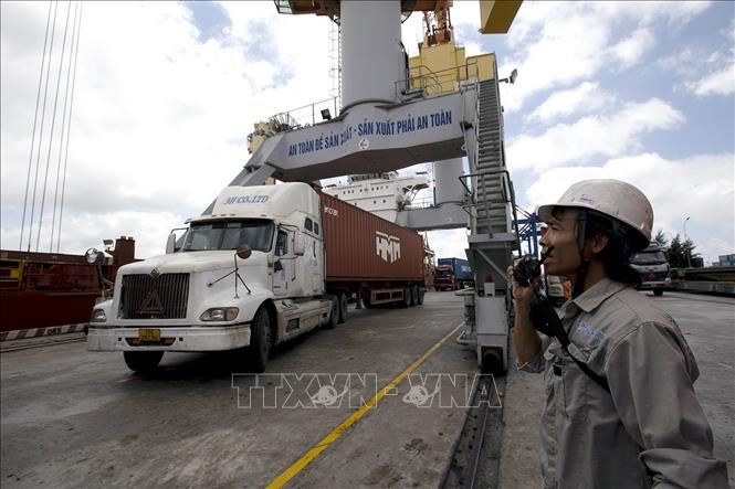 Định hướng đến năm 2025 - 2030, Hải Phòng quy hoạch 9 trung tâm logistics. Ảnh: Tuấn Anh - TTXVN
