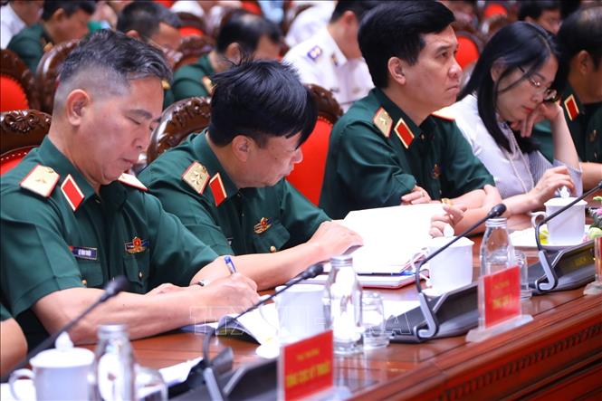 Các đại biểu dự buổi lễ. Ảnh: Văn Điệp - TTXVN