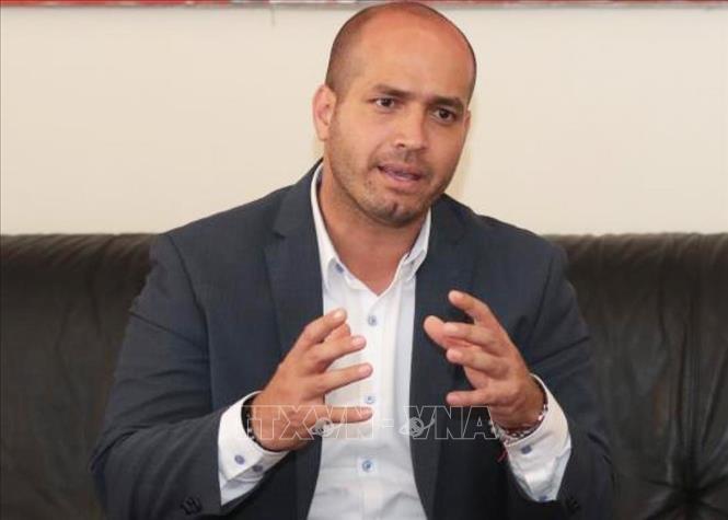 Ông Agustin Intriago, Thị trưởng thành phố Manta của Ecuador. Ảnh: ARCHIVE/TTXVN
