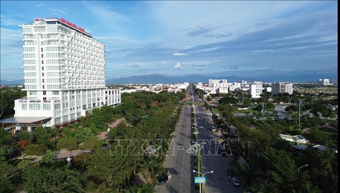 Xây dựng thành phố Phan Rang – Tháp Chàm theo hướng hiện đại, thân thiện với môi trường. Ảnh: Nguyễn Thành – TTXVN