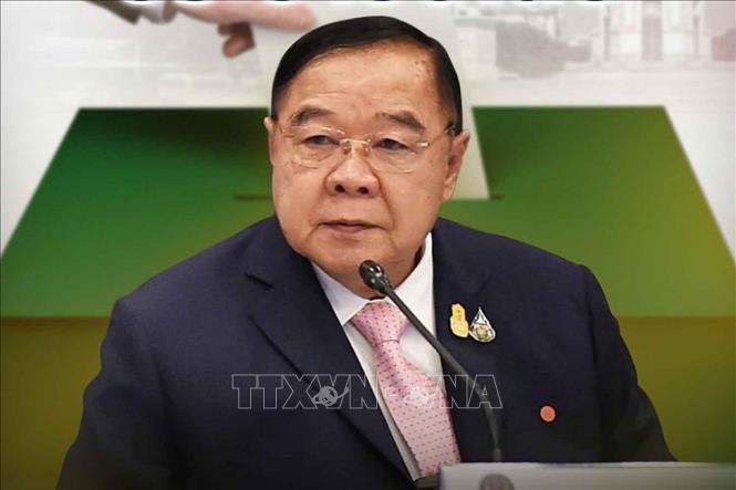 (Tư liệu) Phó Thủ tướng đồng thời là lãnh đạo đảng Quyền lực Nhà nước Nhân dân (PPRP) Thái Lan, ông Prawit Wongsuwon. Ảnh: Bangkokpost/TTXVN