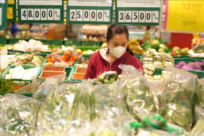 A corner of the Sai Gon Co.opmart supermarket in the southern province of Tay Ninh. VNA Photo: Minh Phú