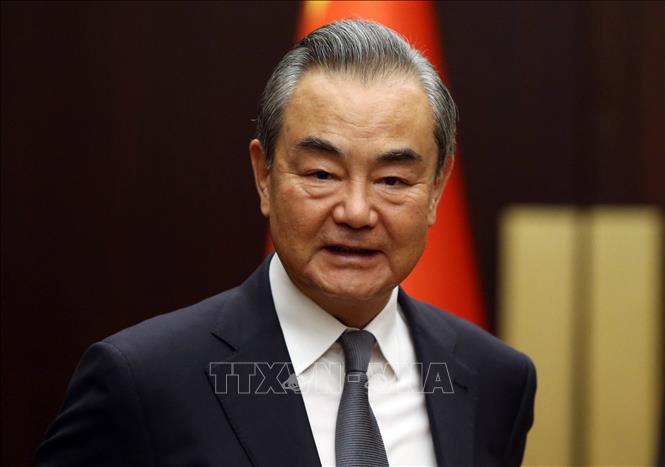 Bộ trưởng Ngoại giao Trung Quốc Vương Nghị tại Ankara, Thổ Nhĩ Kỳ ngày 26/7/2023. Ảnh: AFP/TTXVN
