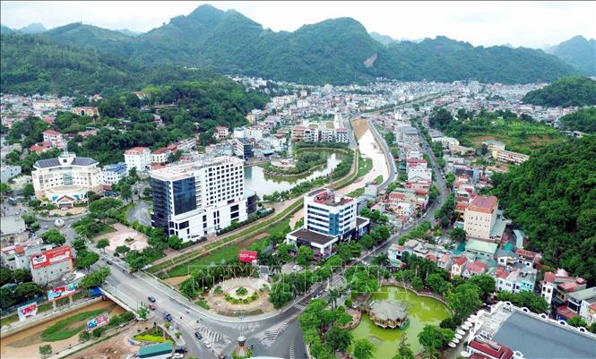 Trong ảnh: Một góc thành phố Sơn La hôm nay. Ảnh: Quang Quyết-TTXVN