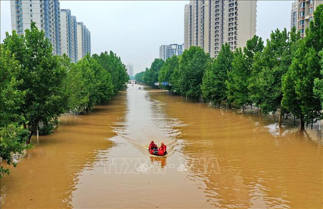 Trung Quốc: Lũ lụt khiến 10 người thiệt mạng tại tỉnh Hà Bắc - Ảnh thời sự  quốc tế - Văn hóa xã hội - Thông tấn xã Việt Nam (TTXVN)