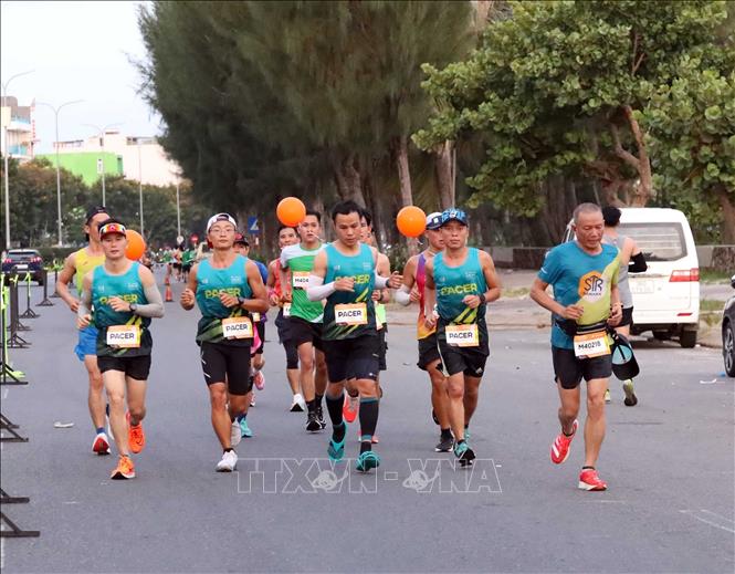 The Manulife Da Nang International Marathon 2023 kicks of at Bien Dong (East Sea) park in the central city of Da Nang on August 6. VNA Photo: Trần Lê Lâm